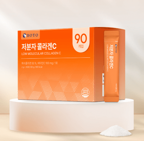 [Boto] Low Molecular CollagenC Korean Collagen 180g(2g*90T) Flis Collagen / Hyaluronic acid / Mixed Probiotic Powder / Korean Collagen