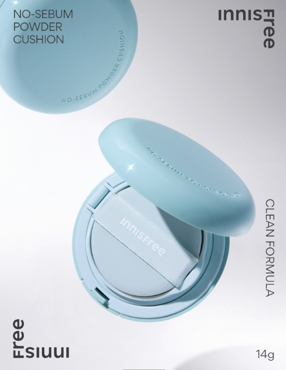 innisfree No Sebum Powder Cushion 14g - 23N Ginger