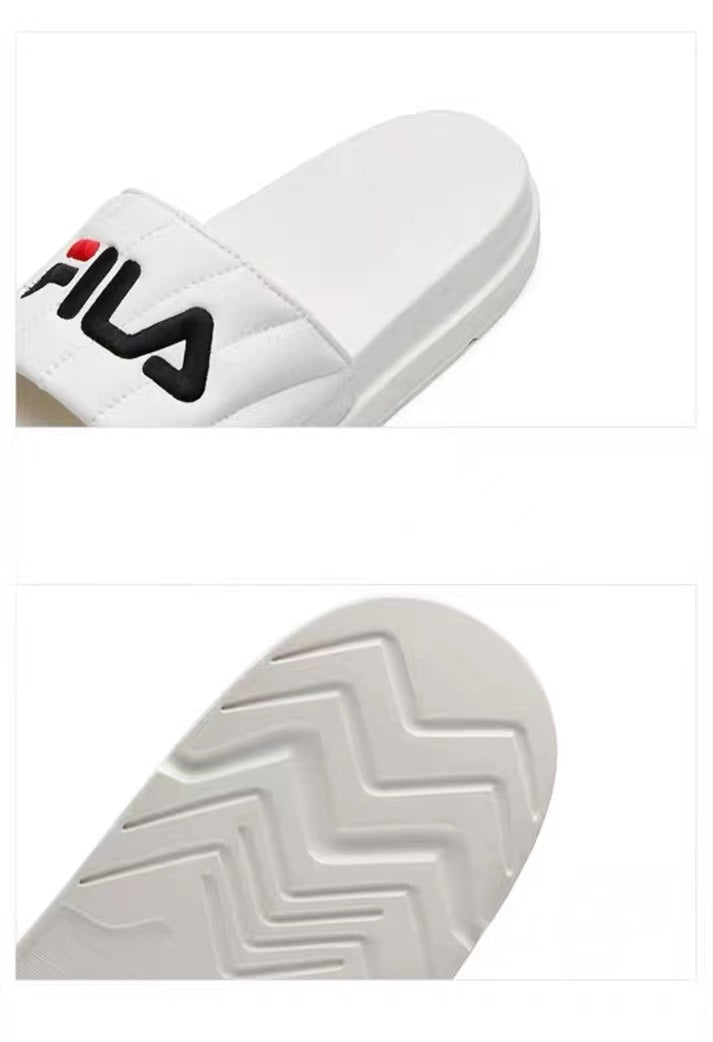 FILA striped thick sole small logo sandals FS1SLA202