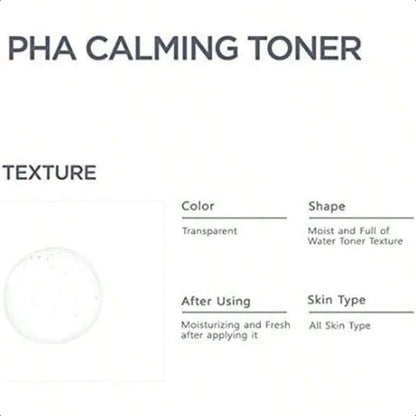 KLAVUU Green Pearlsation Pha Calming Toner 200ml/6.76 Oz | Infused With Gentle Pha (Polyhydroxy Acid) And Soothing Green Tea Extracts