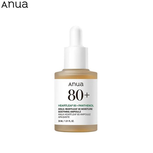 ANUA Heartleaf 80 Moisture Soothing Ampoule 30ml