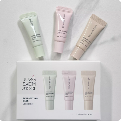 JUNG SAEM MOOL Skin Setting Base 3ml*3 Set