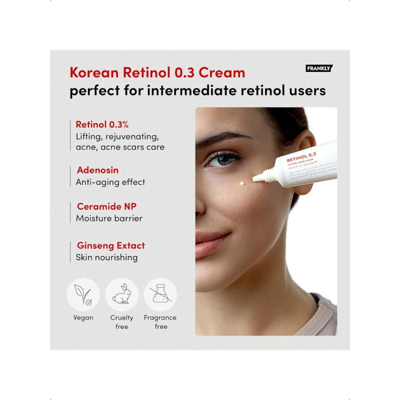 FRANKLY Retinol 0.3% Cream 20ml