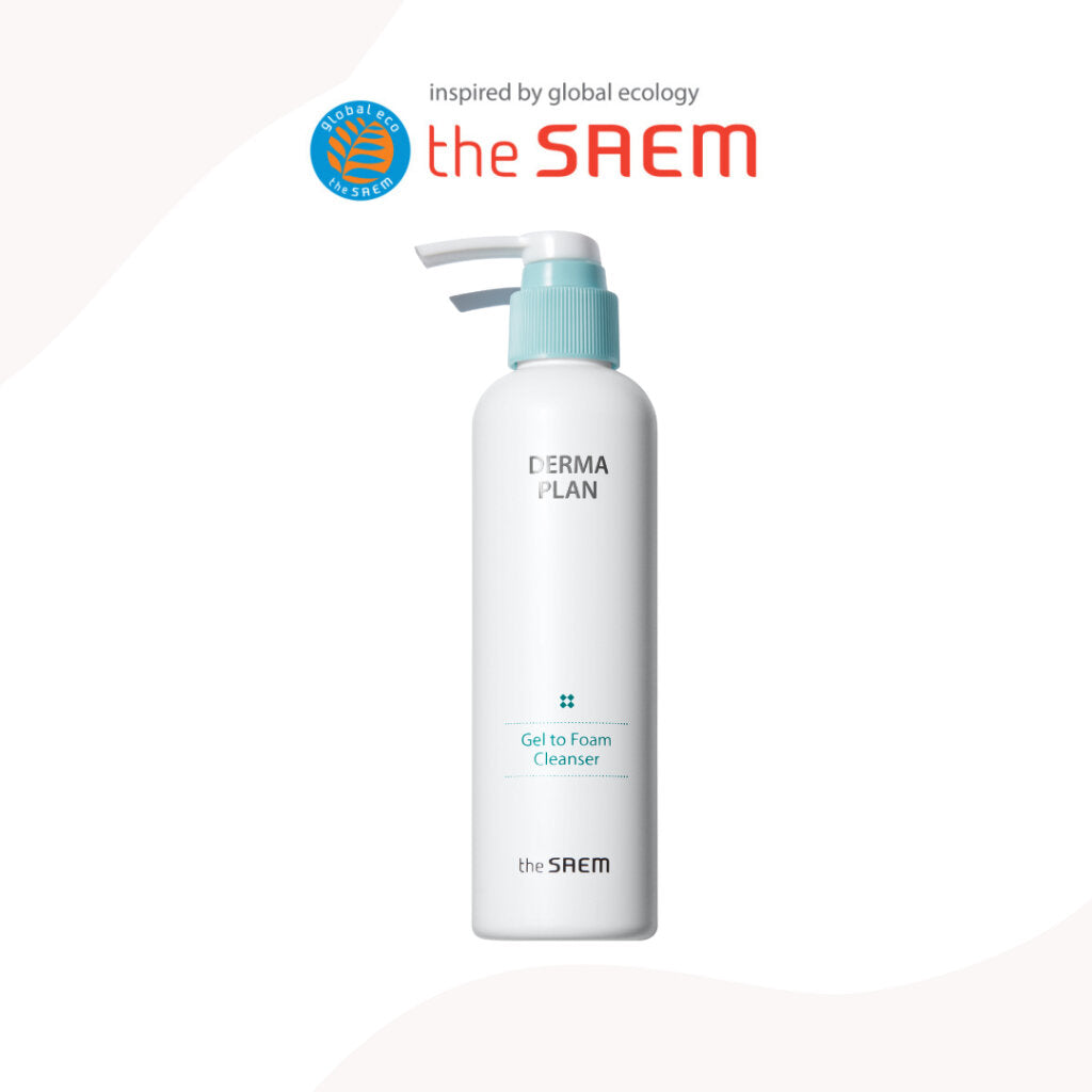 [the SAEM] Derma Plan Gel To Foam Cleanser 180ml