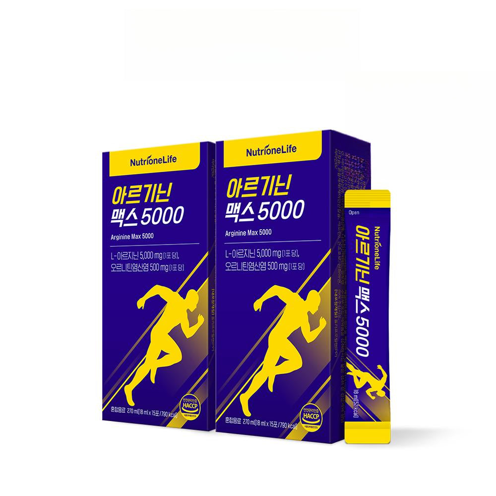 NUTRIONELIFE Arginine Max 5000 (18ml X 15sticks)