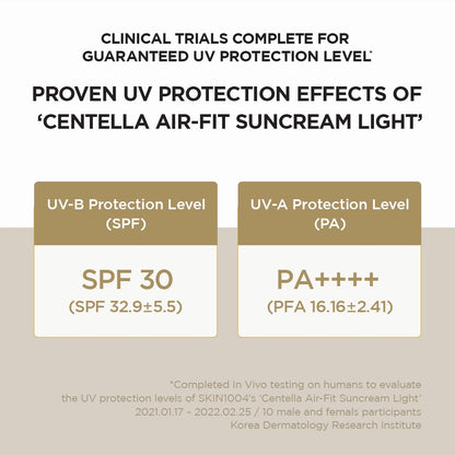 SKIN1004 Madagascar Centella Air-Fit Suncream Light SPF 30 PA++++ 50ml