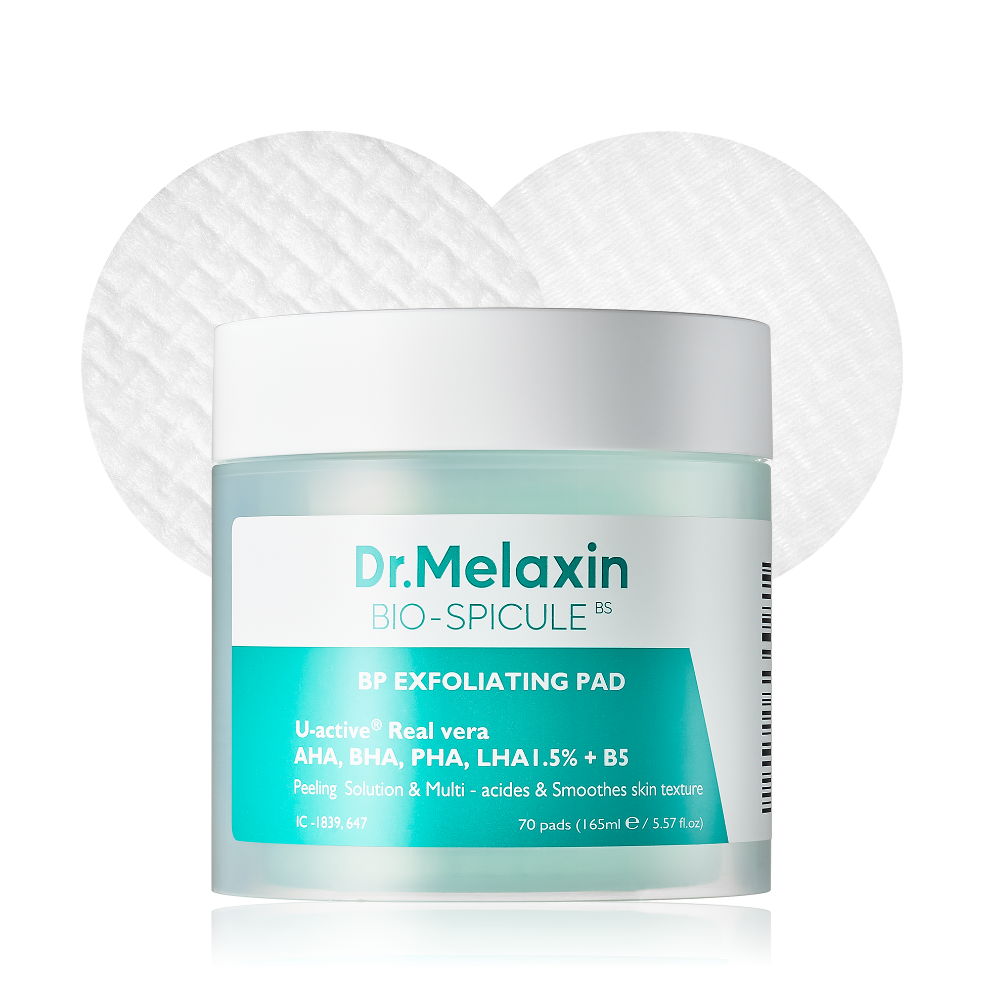 Dr.Melaxin BP Exfoliating Pad 165ml/70ea