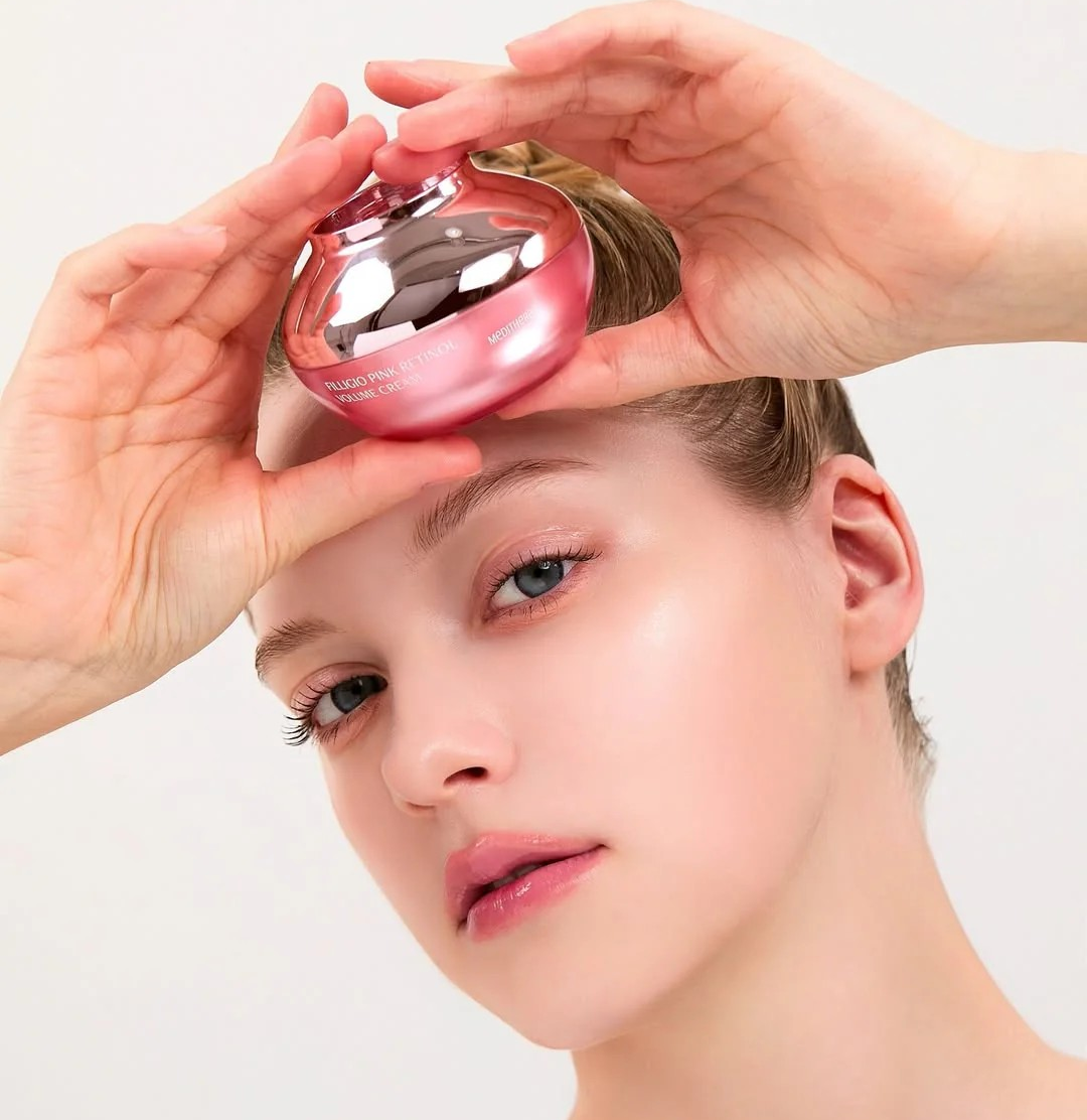 Meditherapy Filligio Pink Retinol Volume Cream 50ml + Device SET