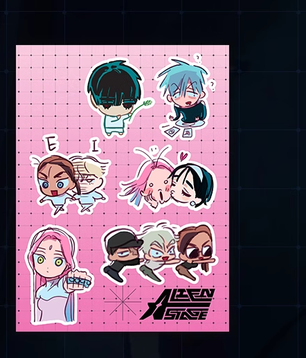 Dong Man X Alien Stage 2nd anniversary special merchandising(Chinese version)