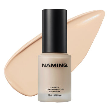 NAMING Cover Foundation15ml  17H 1 PCS