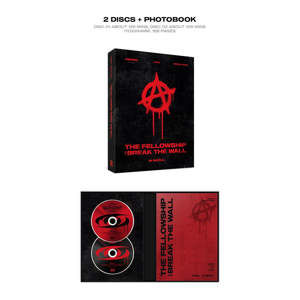 ATEEZ World Tour [THE FELLOWSHIP : BREAK THE WALL] In SEOUL DVD