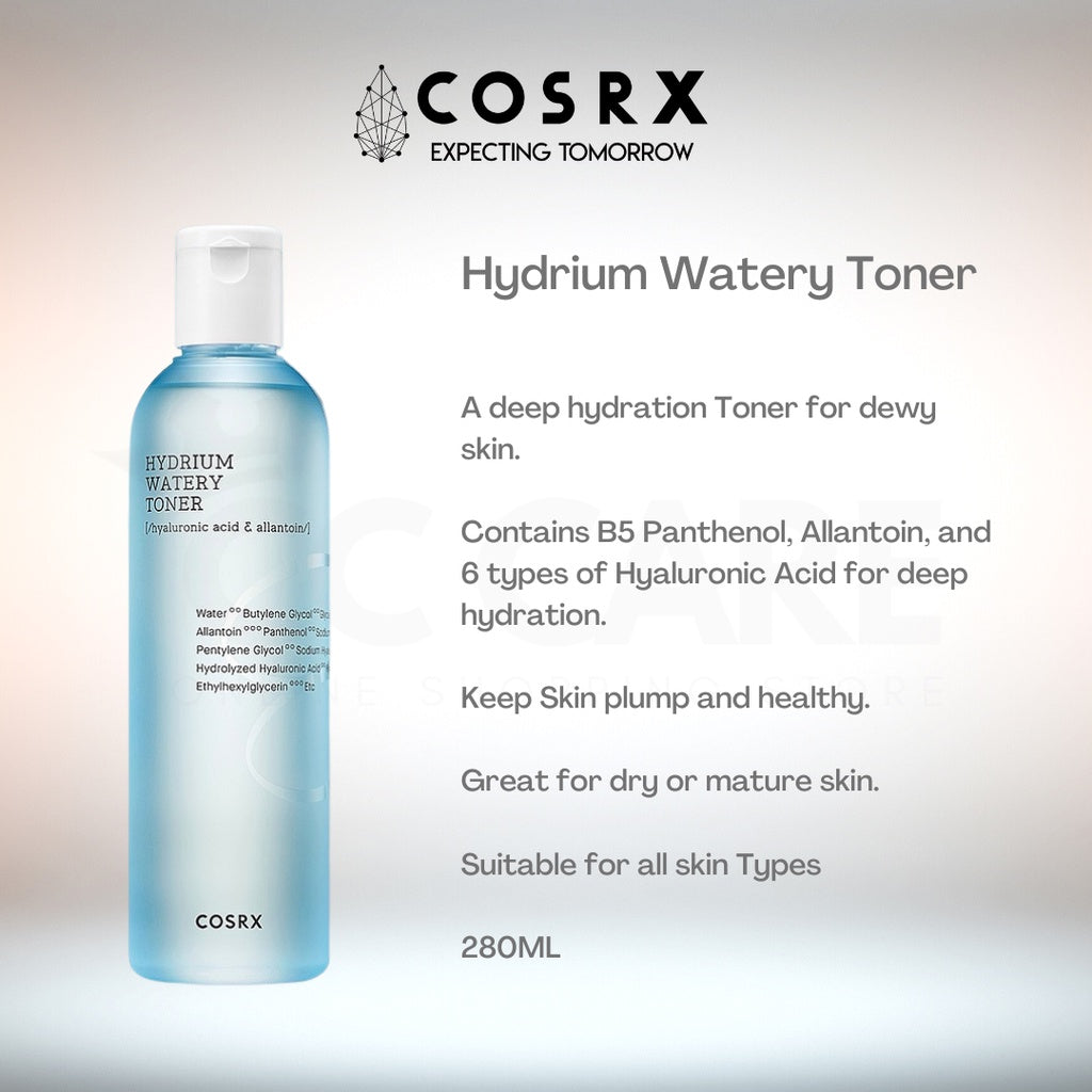 {KOREA} COSRX Full Fit Propolis Synergy Toner Hydrium Watery Toner Vitamin C Daily Toner 280ML ship from malaysia