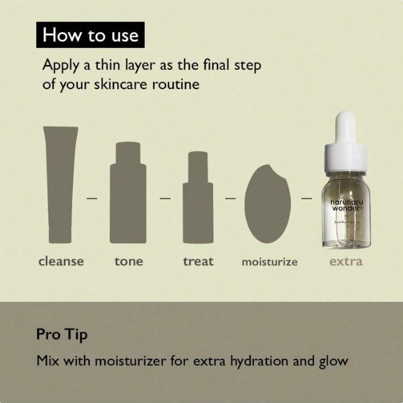 HaruHaru Wonder Black Rice Facial Oil 10ml