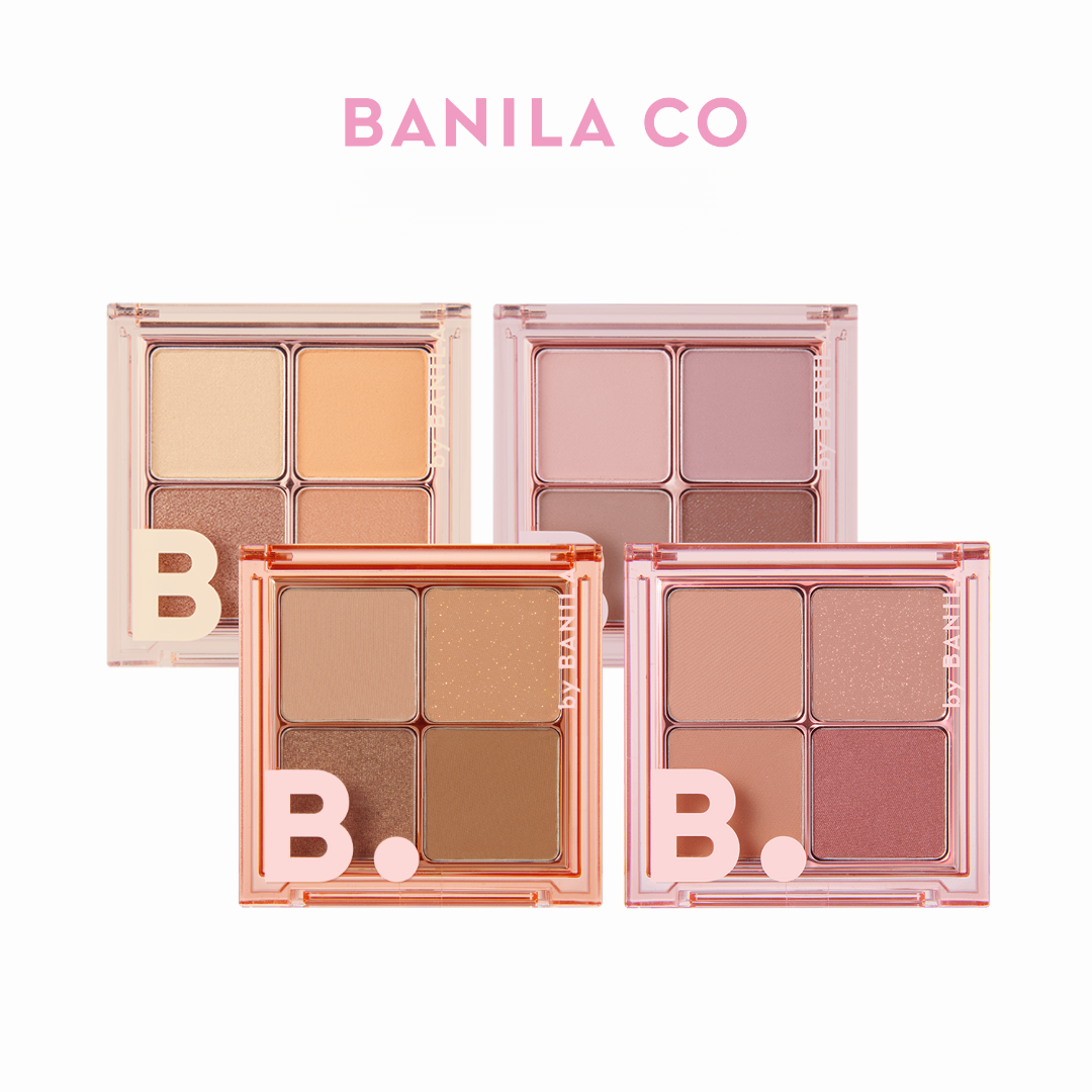 B. by BANILA Mood On Eye Shadow Palette (4 Colors)