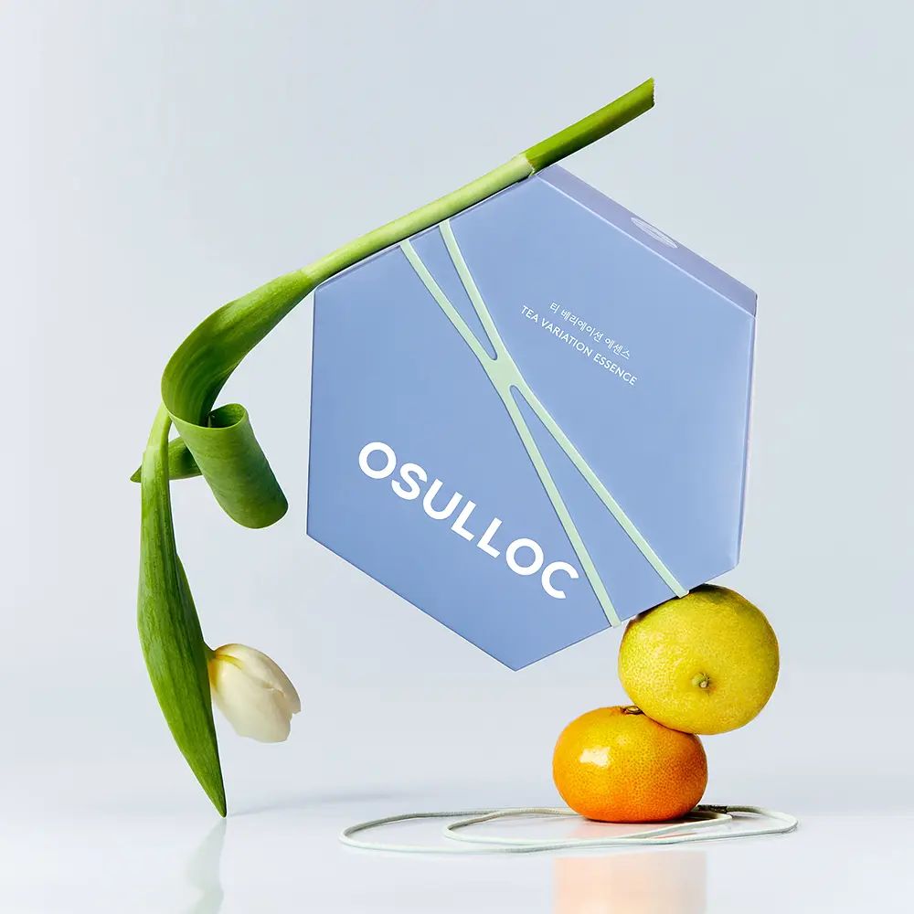 OSULLOC Tea Variation Essence Gift Box, 6 Flavors 42 Tea Bags