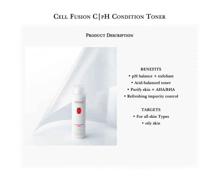 CELL FUSION C Tre.AC pH Condition Toner 200ml