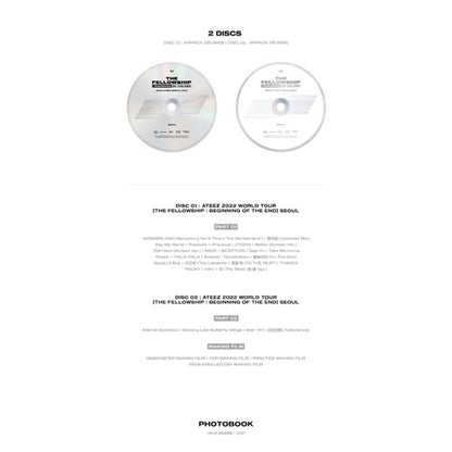 ATEEZ The Fellowship : "BEGINNING OF THE END SEOUL Blu-ray