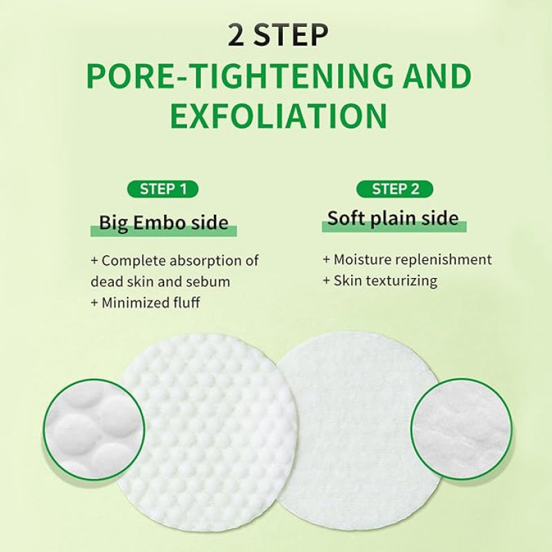 WELLAGE | Cica Pore Calming Toner Pads 70 Pads - with Centella Asiatica, PHA, LHA, and Madecassoside, Facial Pads