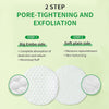 WELLAGE | Cica Pore Calming Toner Pads 70 Pads - with Centella Asiatica, PHA, LHA, and Madecassoside, Facial Pads