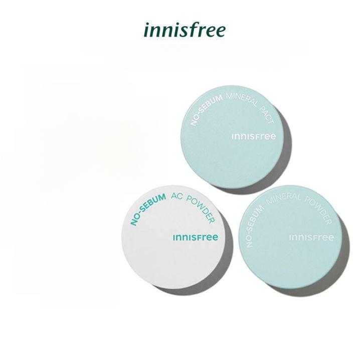 [Innisfree] No-Sebum Mineral Powder 5g / No-Sebum AC Powder 5g / No-Sebum Mineral Pact 8.5g