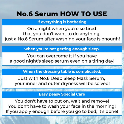 Numbuzin No.6 Deep Sleep Mask Serum 50ml