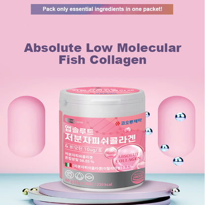[Kolon] Absolute Low Molecular Fish Collagen 60g(2g*30ea)