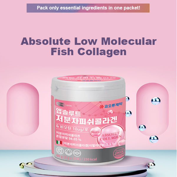 [Kolon] Absolute Low Molecular Fish Collagen 60g(2g*30ea)