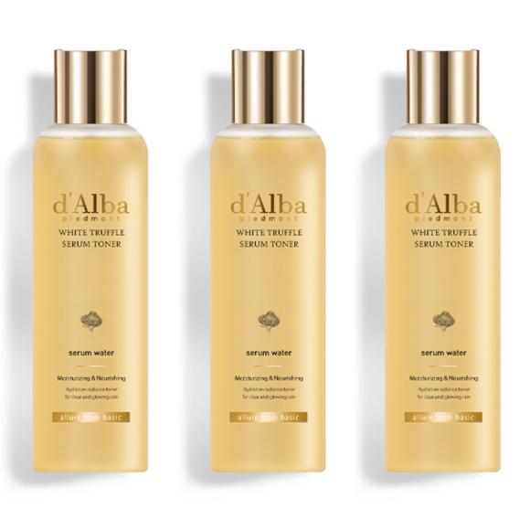 d'Alba White Truffle Moisturizing Serum Toner 180ml (3 Options)