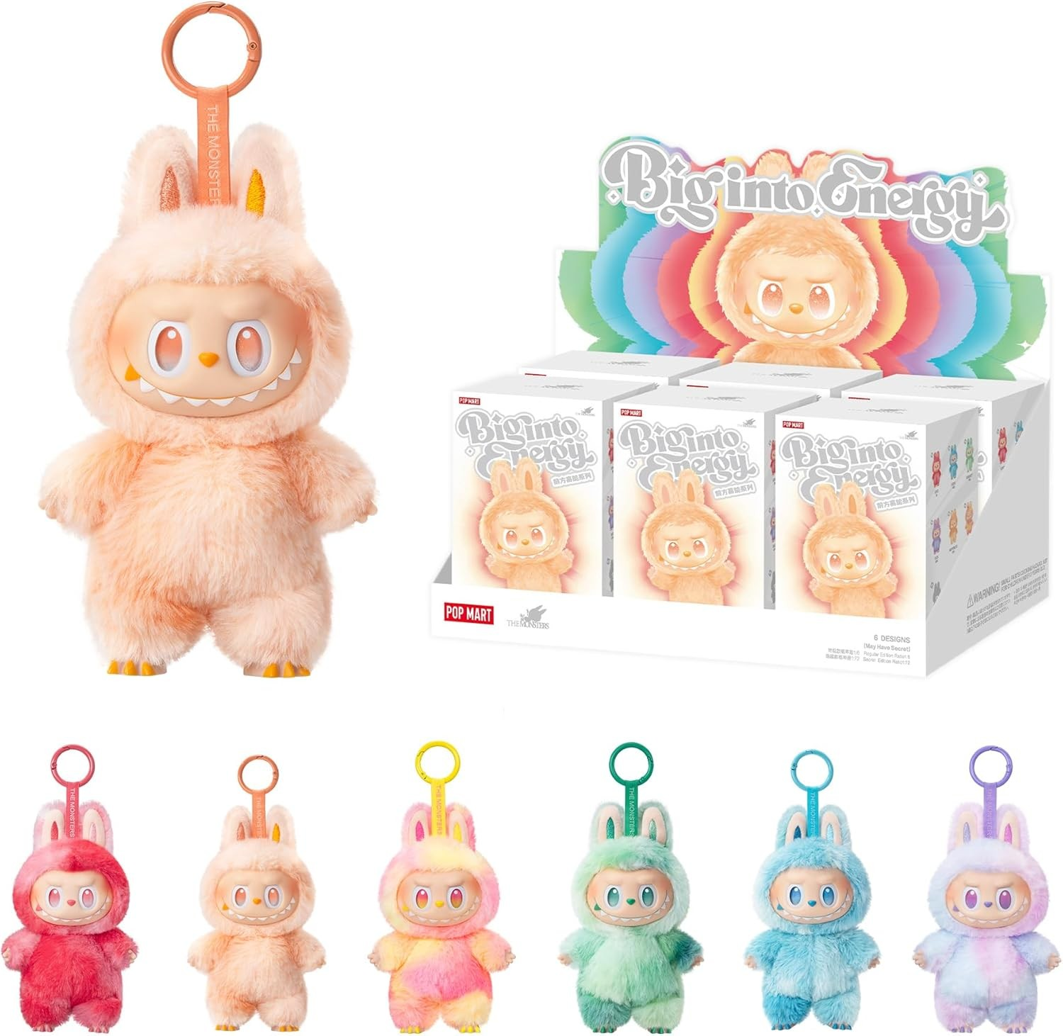POP MART THE MONSTERS Big Into Energy LABUBU 3.0