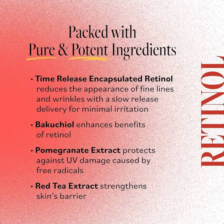 DERMA:B Anti-Wrinkle Retinol Serum 30ml/1.01 Oz - Concentrated Skincare Elixir For Youthful Radiance