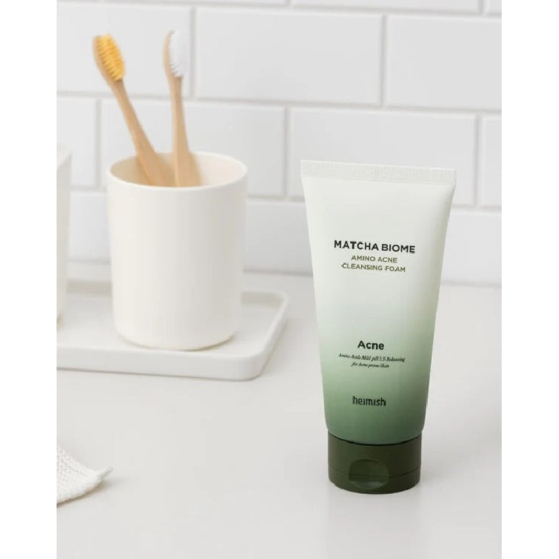 Heimish Matcha Biome Amino Acne Cleansing Foam 150g