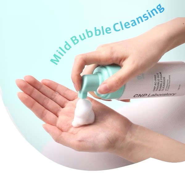 [CNP Laboratory] AC Pro Trouble Out Bubble Foam Cleanser 150ml