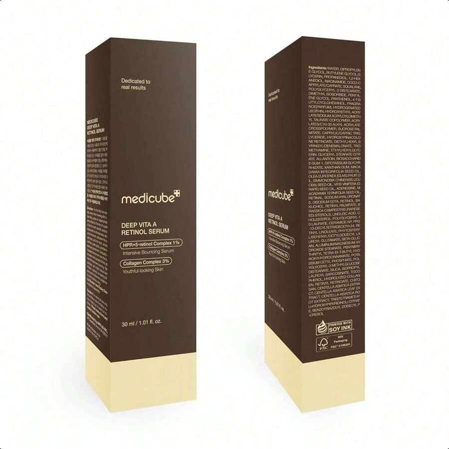 Medicube Deep Reviving Bakuchiol Retinol Facial Serum 30ml