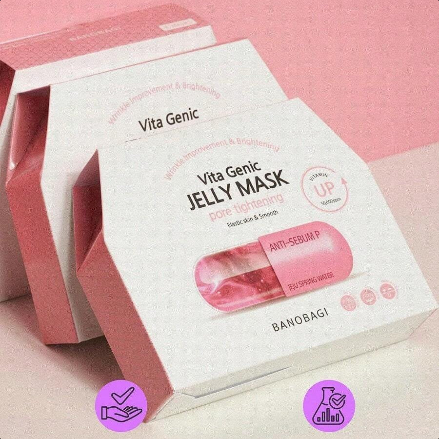 Banobagi Vita Genic Jelly Pore Tightening Face Masks - 53ml