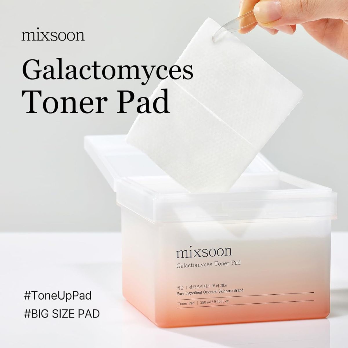 MIXSOON Galactomyces Toner Pad - 280ml (60 pads)