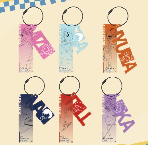 Alien Stage Passion Series - Line Art Acrylic Charm(in stock now)