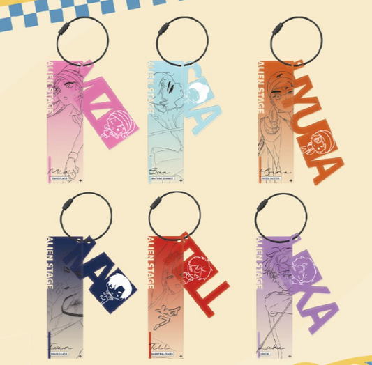 Alien Stage Passion Series - Line Art Acrylic Charm(in stock now)