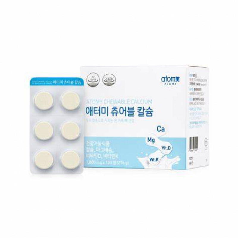 [Atomy] Chewable calcium 120 Tablets