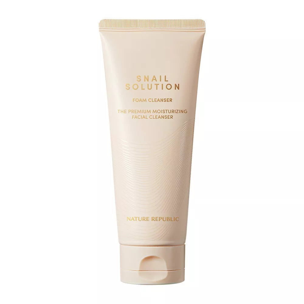 [NATURE REPUBLIC] Snail Solution Foam Cleanser - 150ml