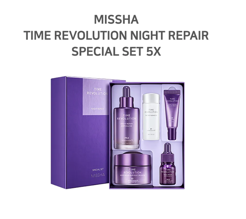 Missha Time Revolution Night Repair Special Set 5x 1Set