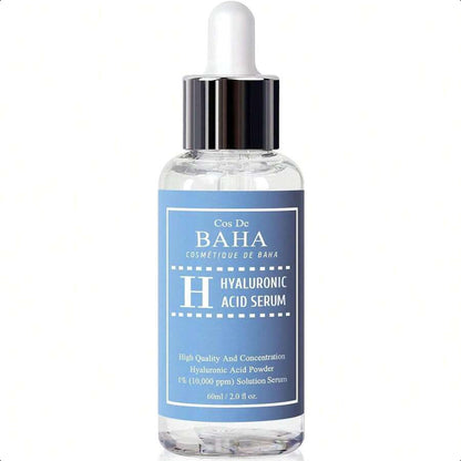 Cos De BAHA Pure Hyaluronic Acid 1% Serum 10,000ppm 60ml/2.02 Oz