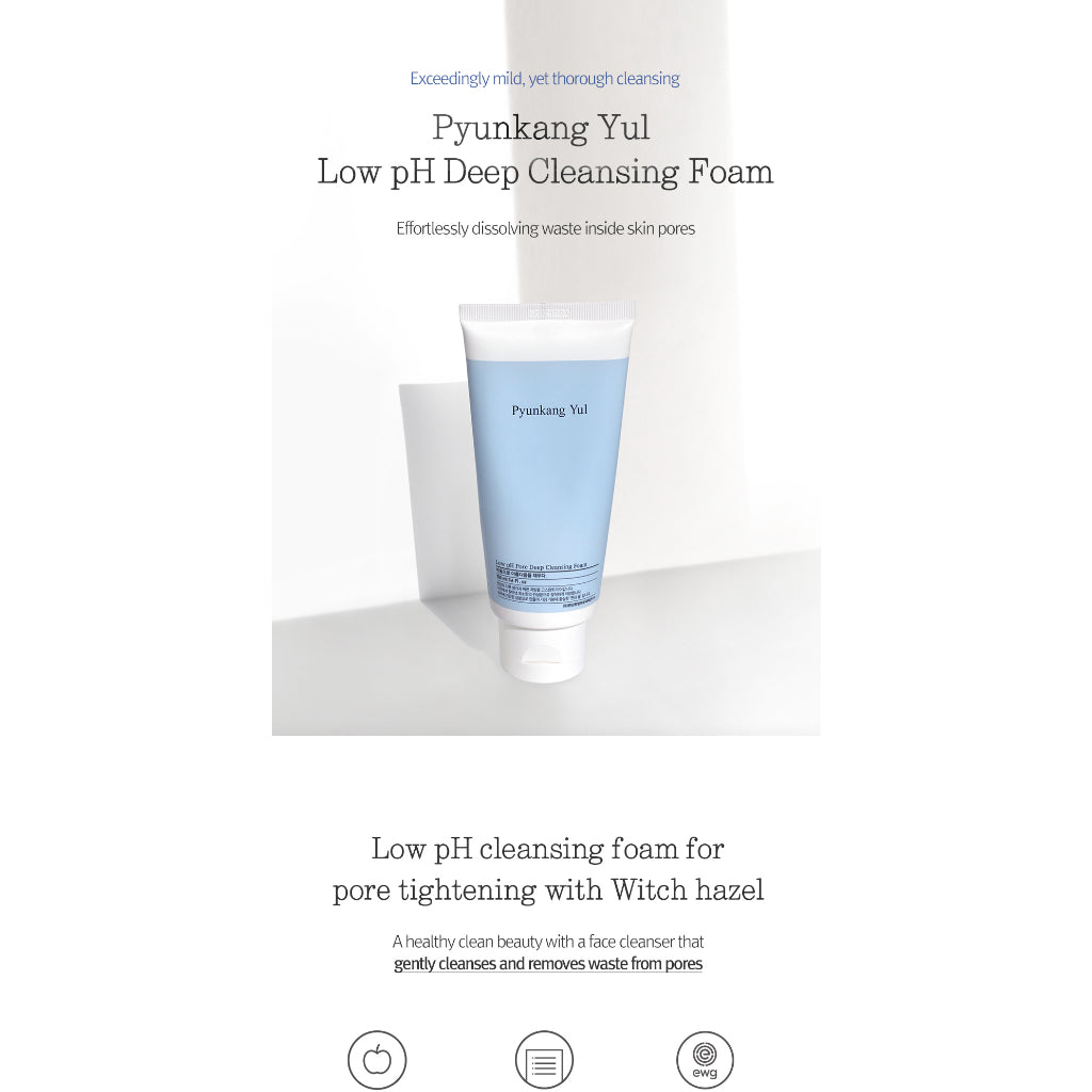 [Pyunkang Yul] Low pH Pore Deep Cleansing Foam 100ml