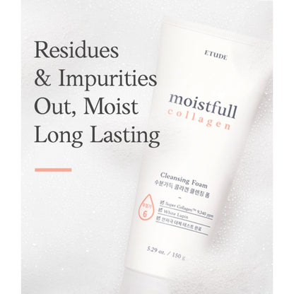ETUDE HOUSE Moistfull Collagen Cleansing Foam 150g