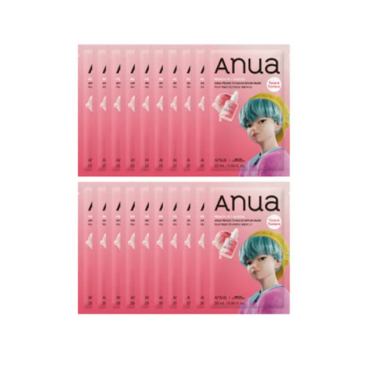ANUA KPDH Peach 70 Niacinamide Essence Mask 10 Sheets