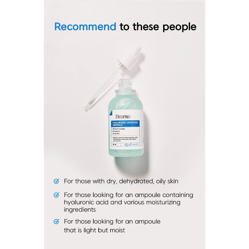 DEOPROCE Hyaluronic Moisture Colorful Ampoule 100ml