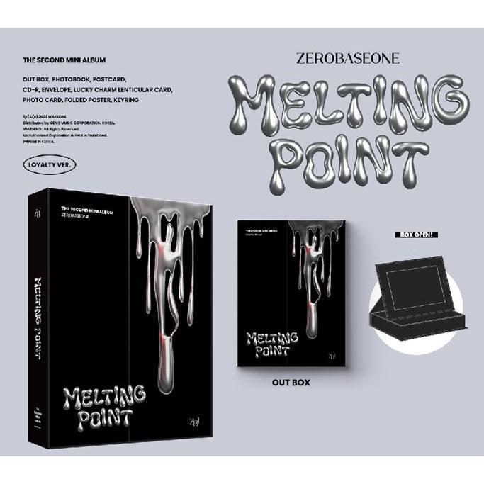 ZEROBASEONE 2nd Mini Album Melting Point