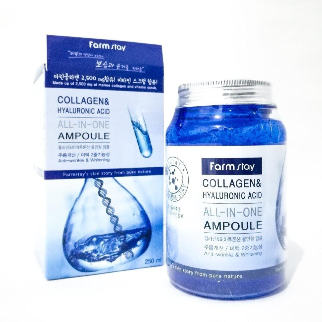 Farm stay Collagen Hyaluronic Acid All In One Ampoule 250ml