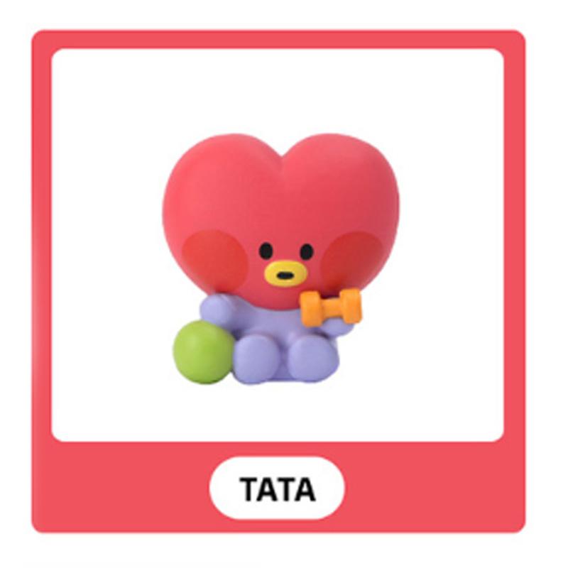 BT21 NEW ユニバース スター ミニニ モニター フィギュア おもちゃ 人形 ミニフィギュア (7 つのオプション)