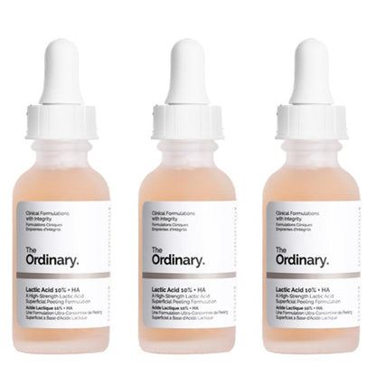 THE ORDINARY Lactic Acid 10% + HA 30ml For Skin Texture Improvement