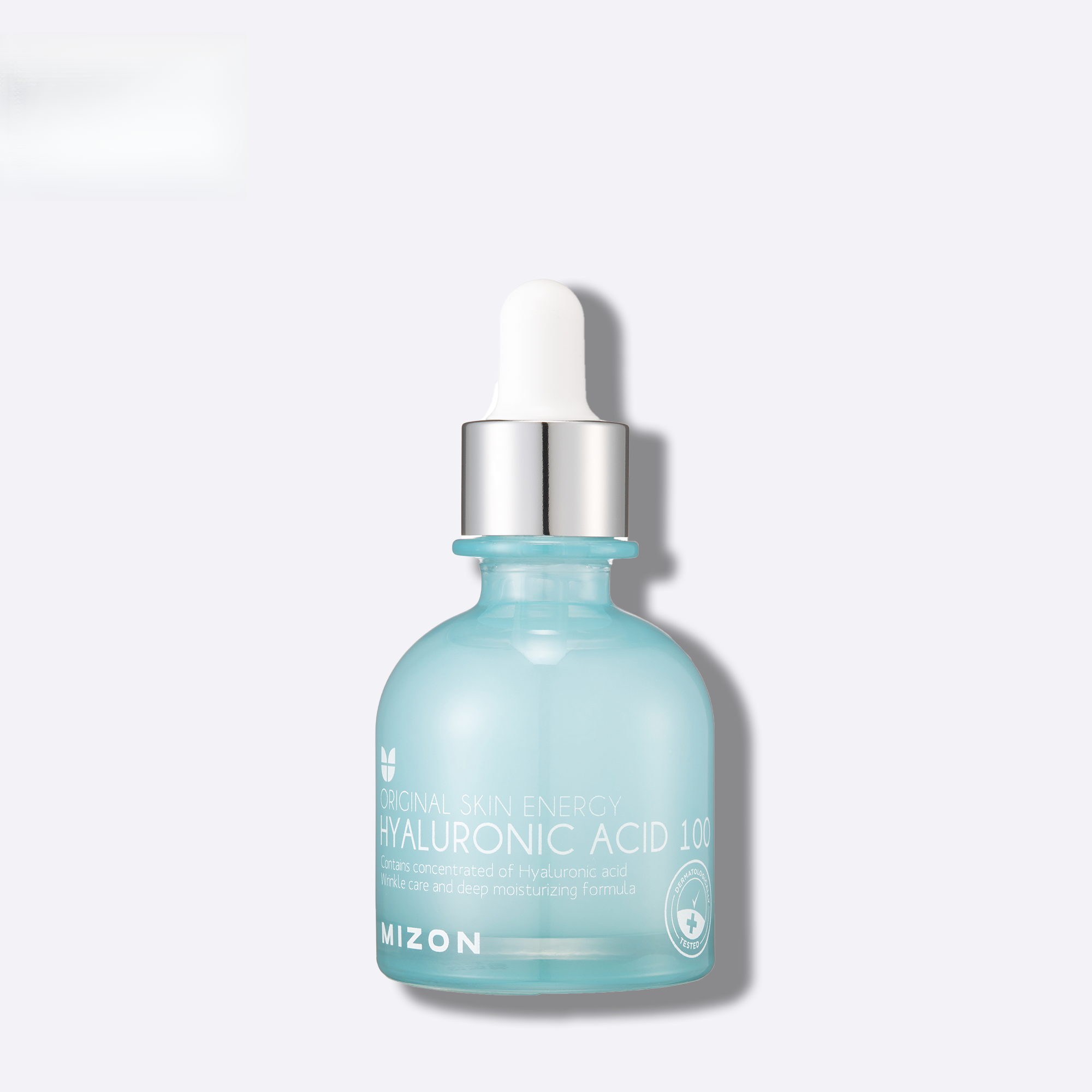 Mizon Hyaluronic Acid 100, 30ml - Intensive Hyaluronic Acid Formula for Plump and Moisturized Skin, Targets Dehydration and Fine Lines